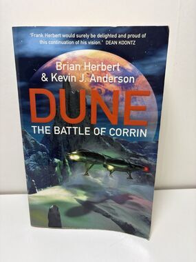 The Battle Of Corrin: Legends of Dune 3 by J Anderson, Kevin Paperback 1st Ed